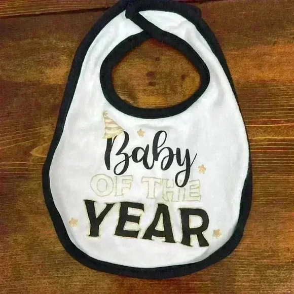 Halloween and New Years Eve Baby Bibs - Picture 4 of 5